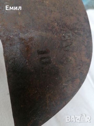 Автентичен стар кован сарашки нож, снимка 3 - Колекции - 36004149