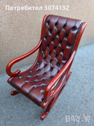 Уникален комплект Честърфийлд, снимка 9 - Дивани и мека мебел - 53650350