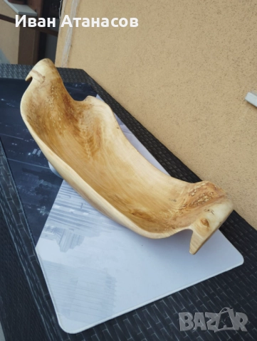 Ръчно изработена фруктиера/купа от бреза. , снимка 11 - Декорация за дома - 52872330