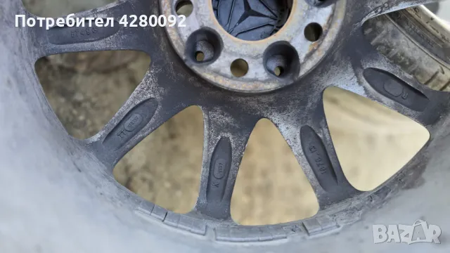 Джанти за мерцедес 17 цола, снимка 3 - Гуми и джанти - 48025940