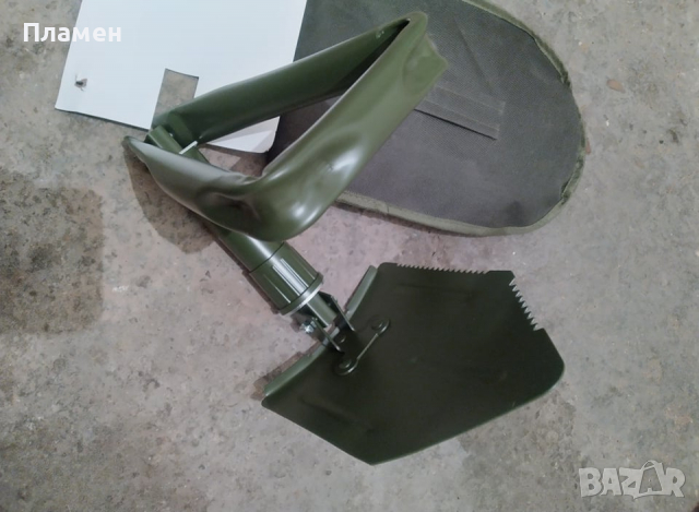 Многофункционална сгъваема армейска лопата преносима мини къмпинг за оцеляване Лопата за градин, снимка 3 - Екипировка - 30017591