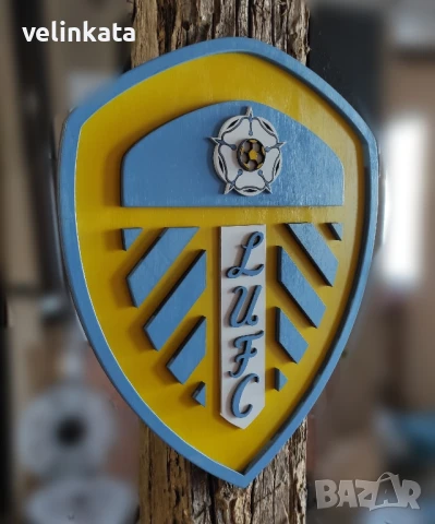 Футболна емблема на ПСЖ или Реал Мадрид релефна дървена, снимка 5 - Футбол - 51028985