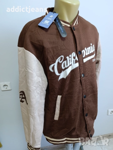 Мъжко спортно яке Romwe размер S, снимка 2 - Якета - 51519086