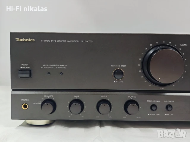 стерео усилвател Hi-Fi TECHNICS SU-VX700, снимка 2 - Ресийвъри, усилватели, смесителни пултове - 51249362