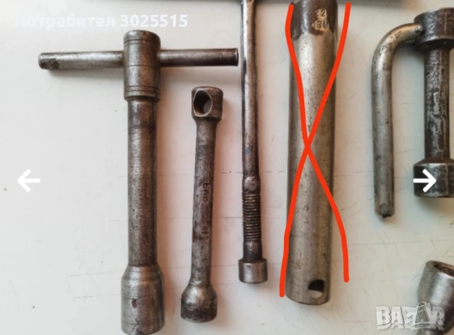 Глухи ключове, въртоци, ключ за джанти , снимка 2 - Ключове - 41189797