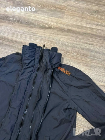 Мъжко яке Superdry  Polar Impact Windcheater jacket , XL размер , снимка 10 - Якета - 53403524