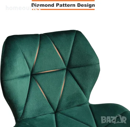 Комплект от 2 бр. бар столове BZYC-BS-0136GR, снимка 3 - Столове - 47627650