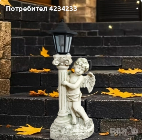 Соларна лампа ангел , снимка 2 - Соларни лампи - 53763943