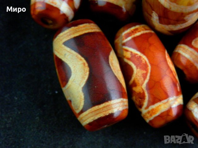 ''БЯЛА ТАРА " 10 БР. ДЗИ МЪНИСТА ТИБЕТ НЕПАЛ АЗИЯ АХАТ ХИМАЛАИ , снимка 6 - Други - 41767759