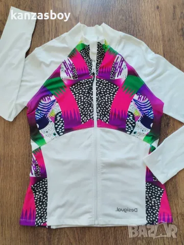 Desigual M. Christian Lacroix Running Jacket - страхотно дамско горнище КАТО НОВО М, снимка 8 - Спортни екипи - 56180932