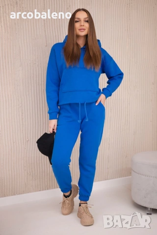 Дамски ватиран комплект от две части, 8цвята , снимка 3 - Комплекти - 47284906