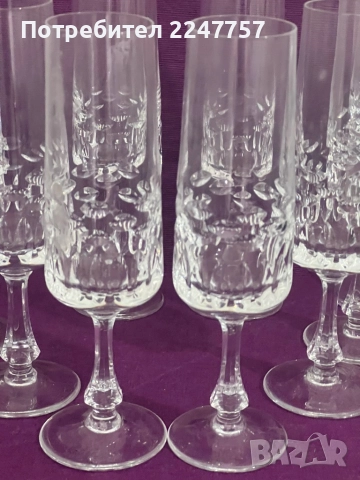 10 бр кристални чаши Diamonte Germany, снимка 2 - Спортни дрехи, екипи - 52464177