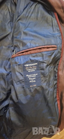 Мъжка шуба,яке с подплата,цвят бордо,Теодор,ХЛ, снимка 2 - Якета - 53653464