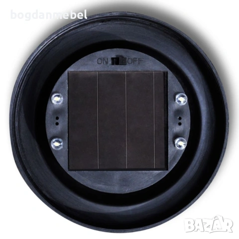 Соларни LED лампи - сфери за градината, 20 см. – 3 бр., снимка 4 - Соларни лампи - 53590344