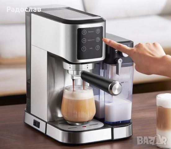 Машина за еспресо, лате и капучино., снимка 3 - Кафемашини - 52355307
