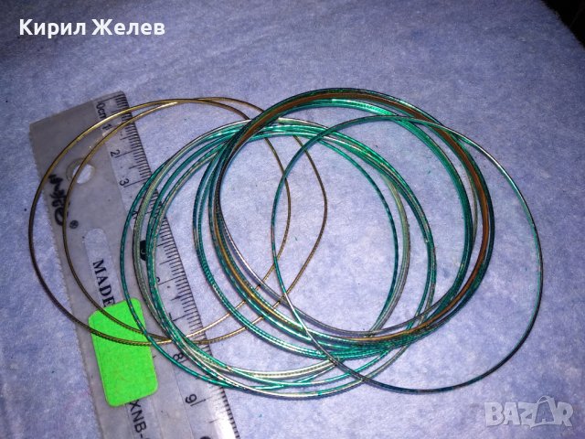 КОМПЛЕКТ ФИНИ СТОМАНЕНИ ОРИЕНТАЛСКИ РЕТРО СТИЛ ГРИВНИЧКИ 37919, снимка 8 - Гривни - 40837168