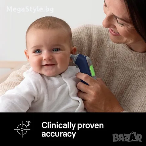 Термометър за ухо Braun ThermoScan 7+ connect , снимка 4 - Термометри, влагомери, хигрометри и барометри - 55823863