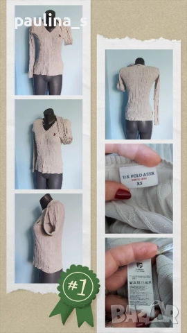 Три различни броя / Марков пуловер U. S. Polo assn, "Noa Noa" и "G.point", снимка 2 - Блузи с дълъг ръкав и пуловери - 52261526