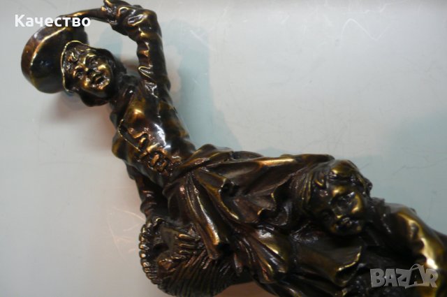 Статуетка-имитация на бронз , снимка 4 - Антикварни и старинни предмети - 35669702