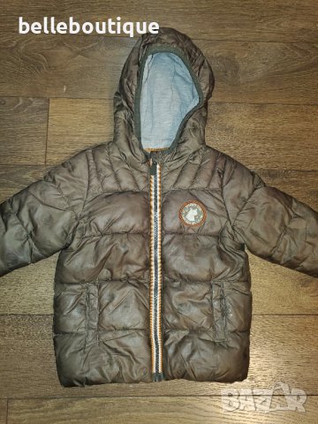 Страхотно италианско зимно топло яке 86 см.