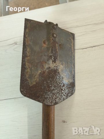 Стара Немска Военна сгъваема Лопатка, снимка 4 - Антикварни и старинни предмети - 42166193