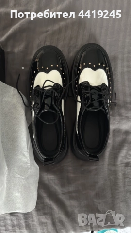 Мъжки елегантни лачени обувки , снимка 3 - Официални обувки - 52858686