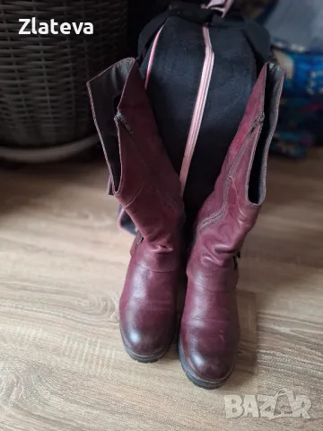 Ботуши естествена кожа , снимка 2 - Дамски ботуши - 49334016
