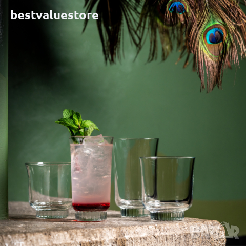 Чаша За Вода Модерна Америка 355 Мл, снимка 3 - Чаши - 44582937