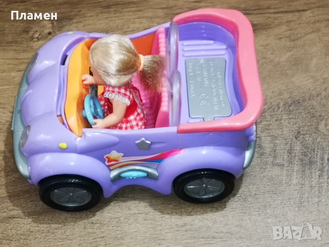 Музикална кола Zapf Creation и малка кукла, снимка 2 - Кукли - 45568442