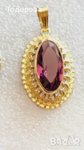 Медальони- златно 14к Американско дубле, снимка 2 - Колиета, медальони, синджири - 50362881