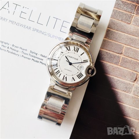 Мъжки часовник Ballon Bleu De Cartier с автоматичен механизъм, снимка 3 - Мъжки - 41694706