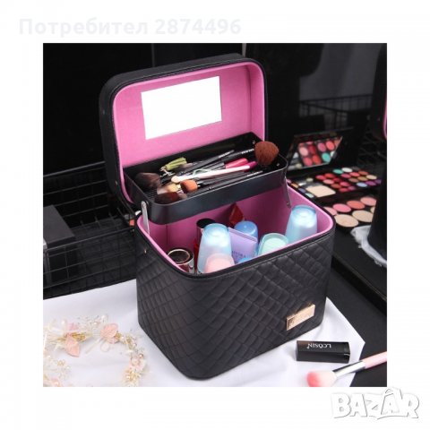 2164 куфарче за козметика и гримове с огледалце, снимка 4 - Подаръци за жени - 35794768
