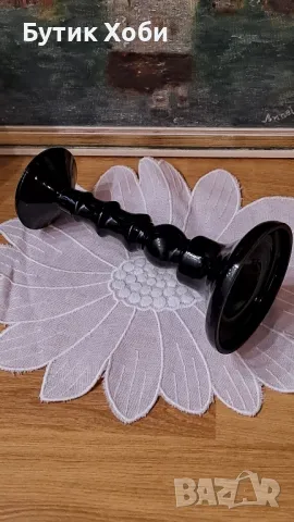 Комплект ваза и свещник, снимка 9 - Антикварни и старинни предмети - 49628803