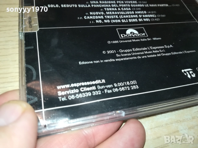 ZUCCHERO ORIGINAL CD-MADE IN ITALY 2309251059, снимка 13 - CD дискове - 51804784