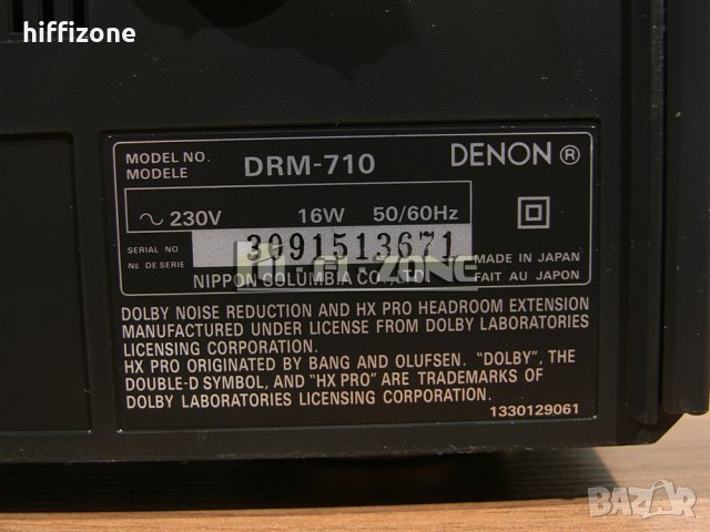  Denon drm-710 /2  ДЕК , снимка 8 - Декове - 44323737