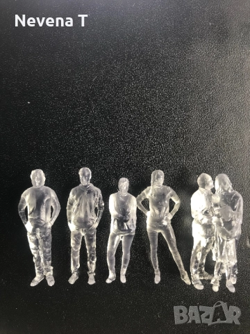 Човешки фигури за макет 1:50