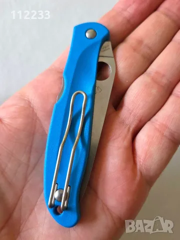 Spyderco Charisma Blue Lightweight, снимка 5 - Ножове - 56213413