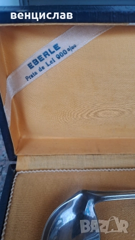 сребърна лъжичка за бебе, снимка 2 - Колекции - 52870199