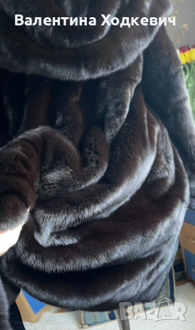 Голяма отстъпкаПалто от норка Black Nafa Italy, снимка 6 - Палта, манта - 44596216