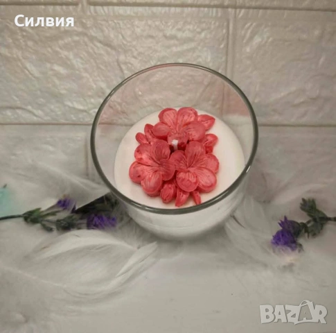 Восъчни букети , снимка 10 - Декорация за дома - 53353999