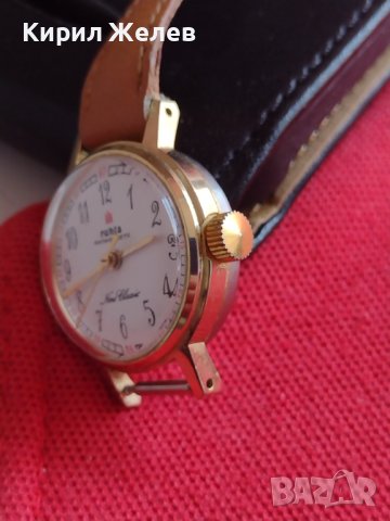 Механичен колекционерски часовник RUHLA ANTI-MAGNETIC с позлата 30096 , снимка 5 - Антикварни и старинни предмети - 40755203