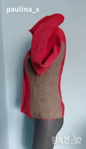 St-Martins / Червено яке с хастар и дебела вата , снимка 12 - Якета - 48931575