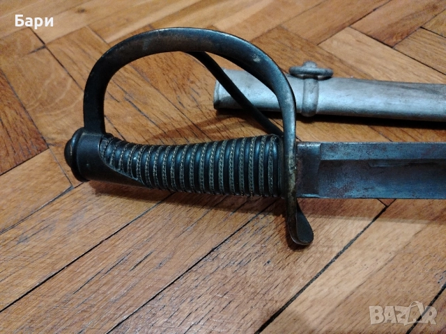 Кавалерийска сабя SCHNITZLER & KIRSCHBAUM 1840г., снимка 8 - Антикварни и старинни предмети - 51922114