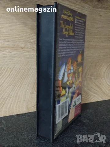 (ВИДЕО) Видеокасета " Легендата за Слийпи Холоу " VHS, снимка 4 - Други жанрове - 56133143