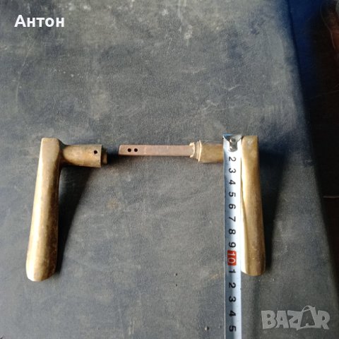 Дръжки за брава от Месинг, снимка 1