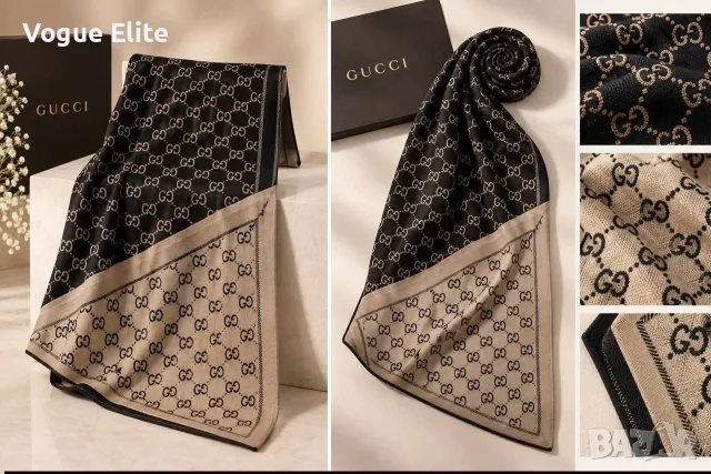шалове Louis Vuitton Gucci guess , снимка 2 - Шалове - 56218327