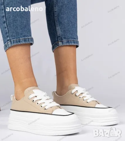 Дамски маратонки с висока подметка Selina, 4цвята , снимка 6 - Маратонки - 49425222