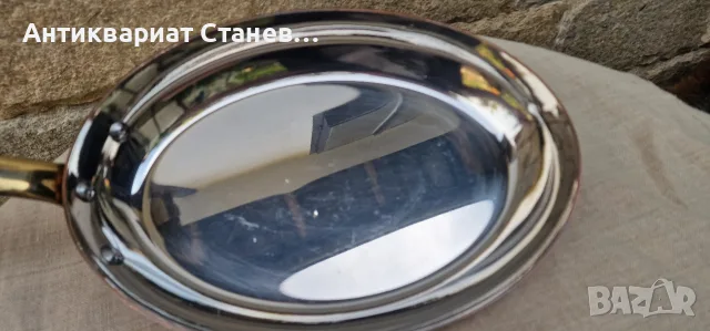 Голям масивен меден тиган годен за употреба , снимка 5 - Съдове за готвене - 55792794