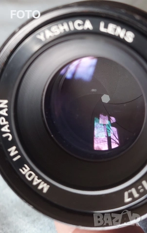 Yashica lens ML50mm 1:1.7, снимка 5 - Обективи и филтри - 53847935