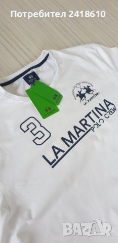 La Martina Cotton  Mens Size 2XL/3XL НОВО! ОРИГИНАЛ! Мъжка Тениска!, снимка 8 - Тениски - 44783479